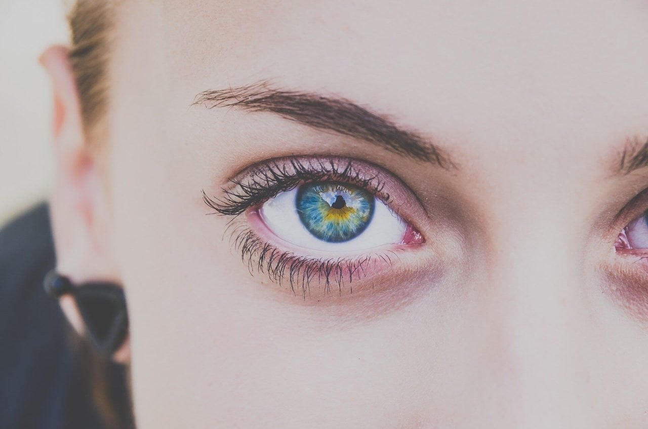 Woman Eye and Forehead