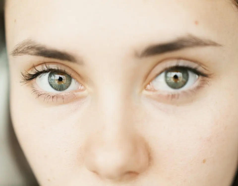 Woman with beautiful eyes