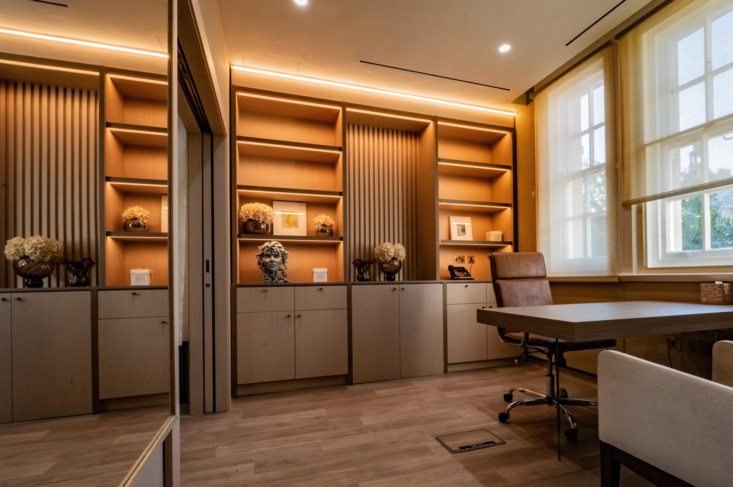 Consultation room at Daniel Ezra